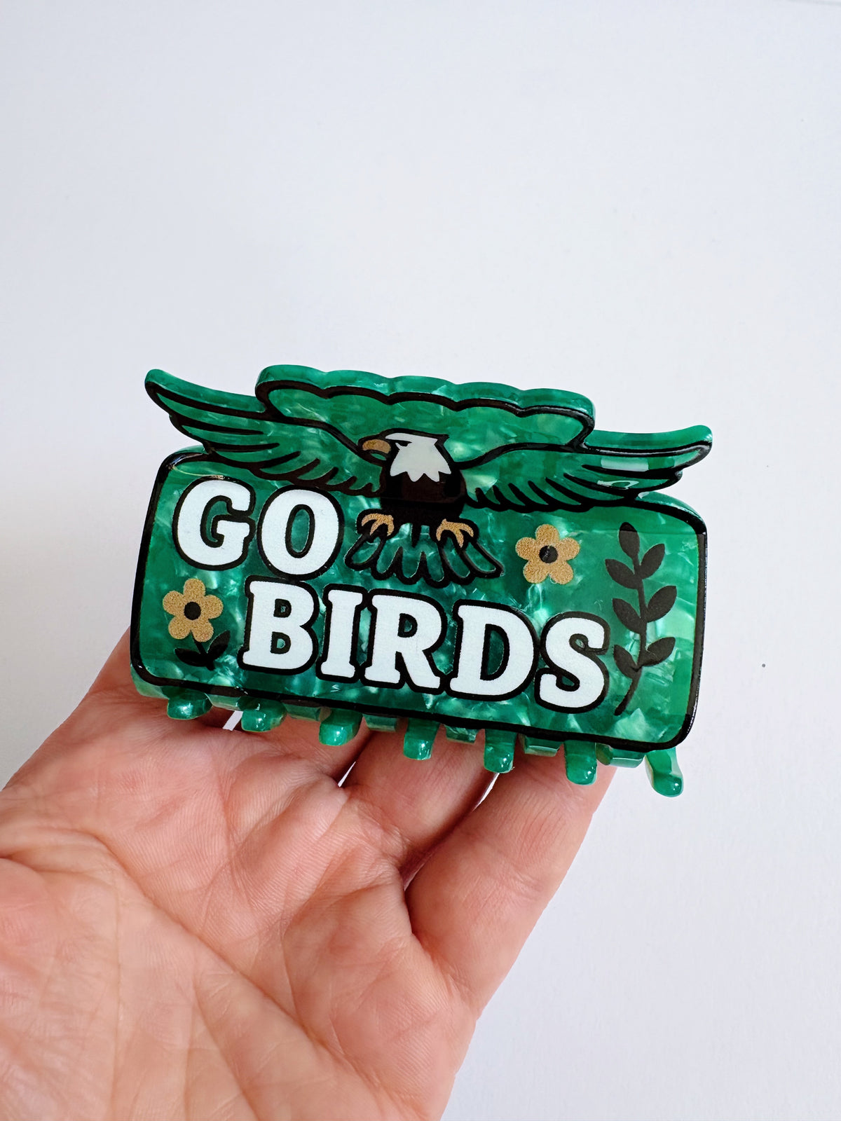 Hair Claw - Go Birds v.2