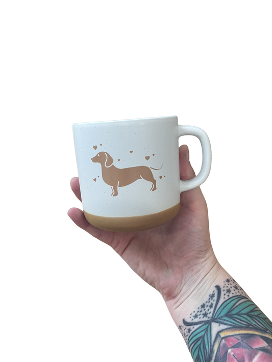 Stoneware Mug - Weiner Dog