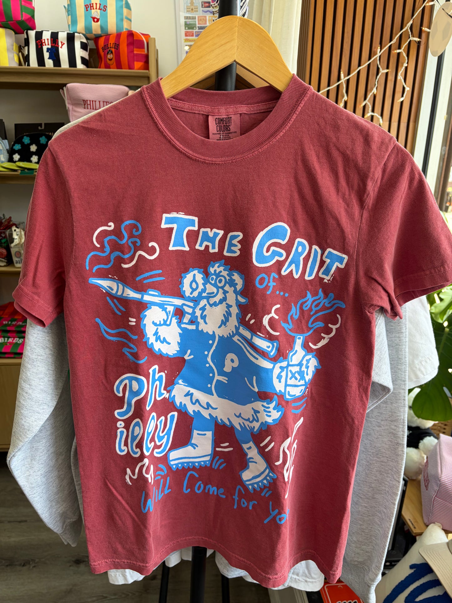 OliviahsmithDesign - The Grit of Philly Will Come For You Phanatic T-Shirt