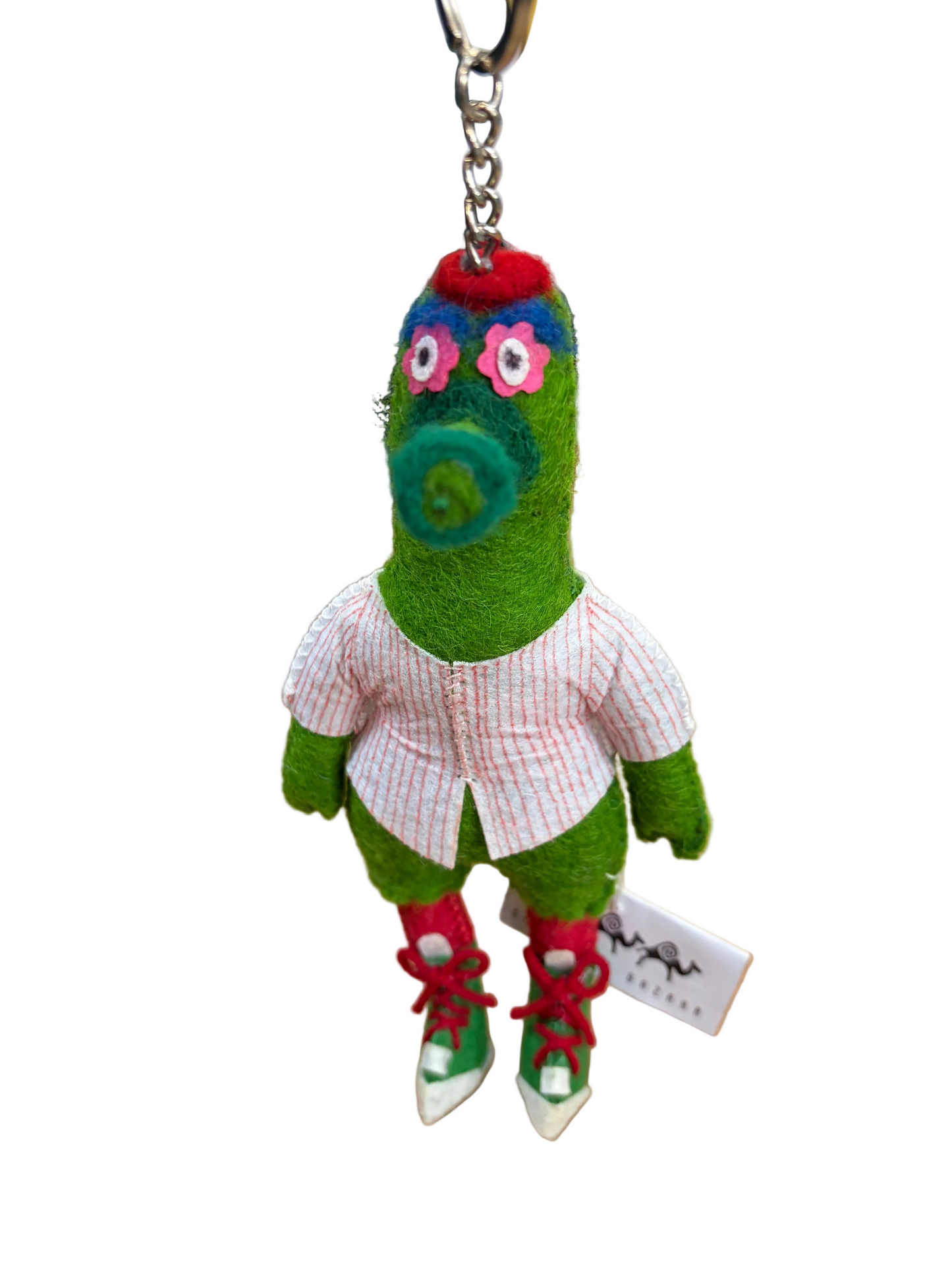 Philadelphia Mascot - Felt Bag Charm