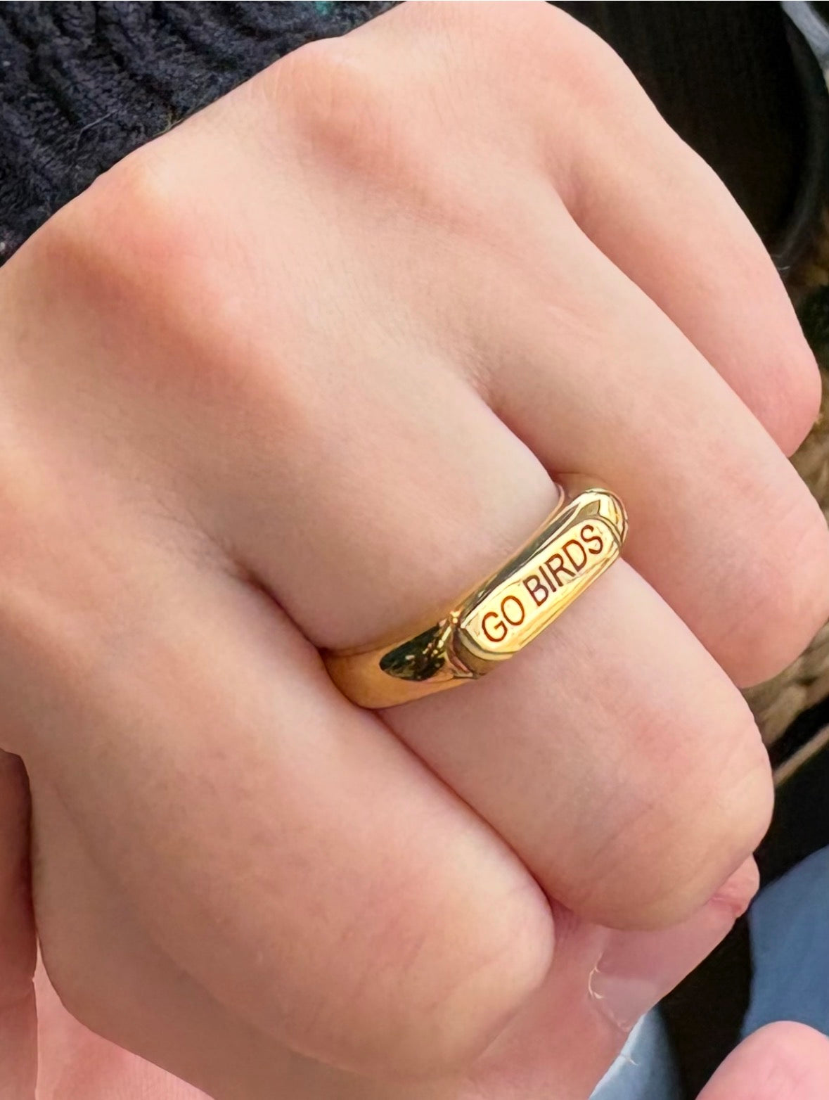 Birds Ring ~ Gold or Silver