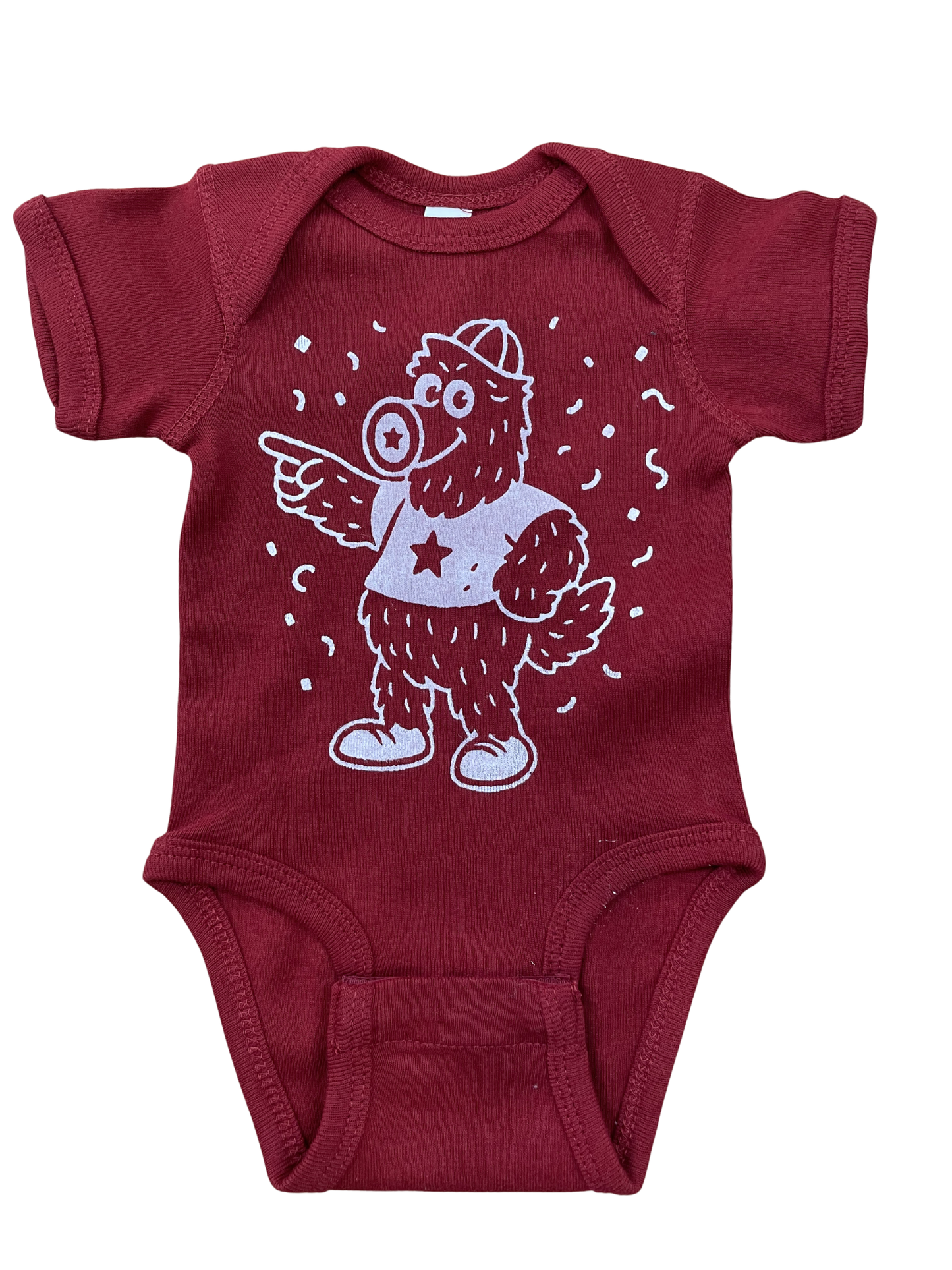 Baby/Toddler Bodysuit - Red Phanatic
