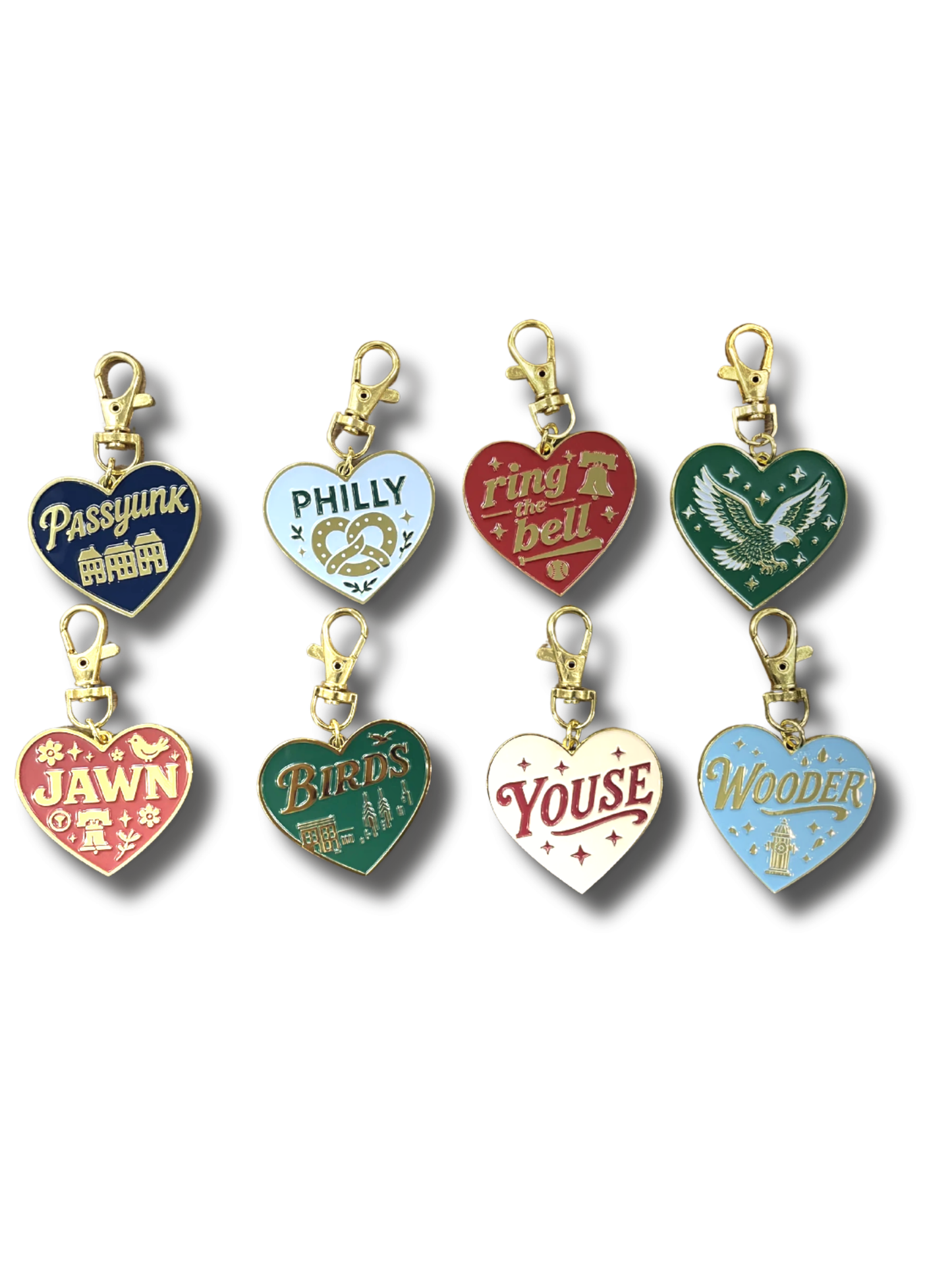 Metal Keychain - Philadelphia Themes
