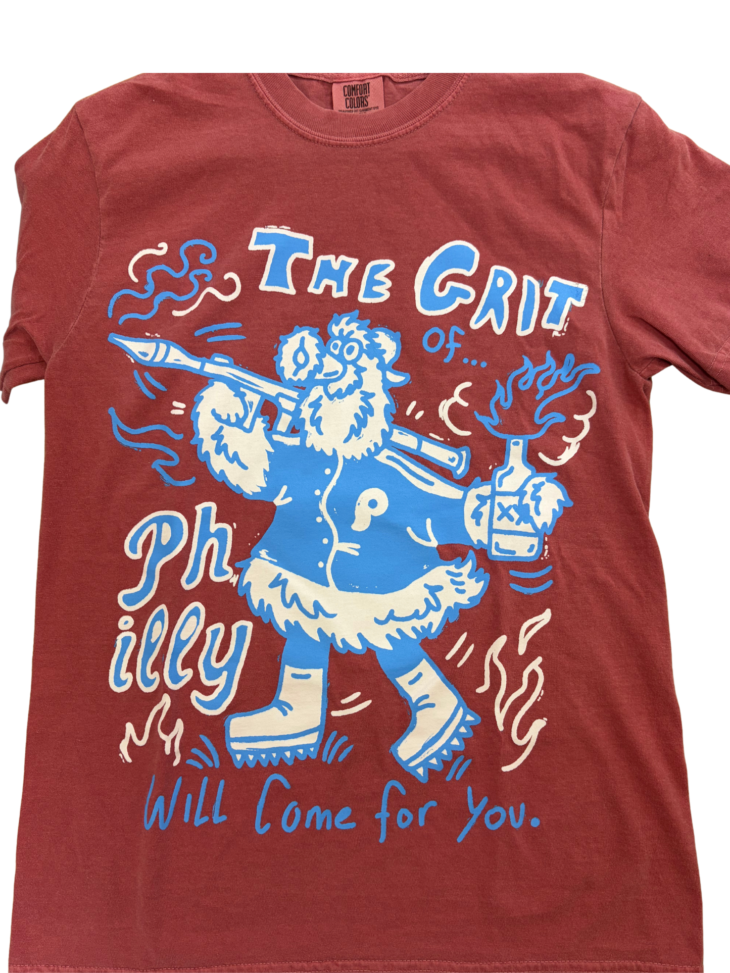 OliviahsmithDesign - The Grit of Philly Will Come For You Phanatic T-Shirt