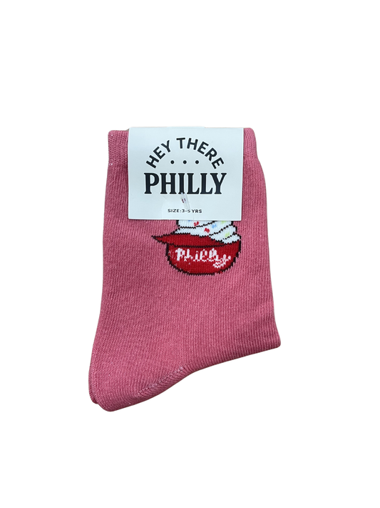 Crew Socks - Ice Cream Helmet