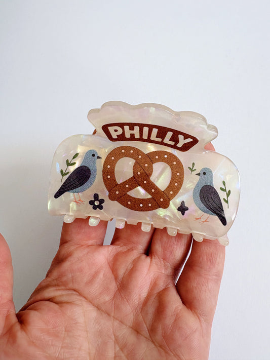 Hair Claw - Pretzel & Pigeons