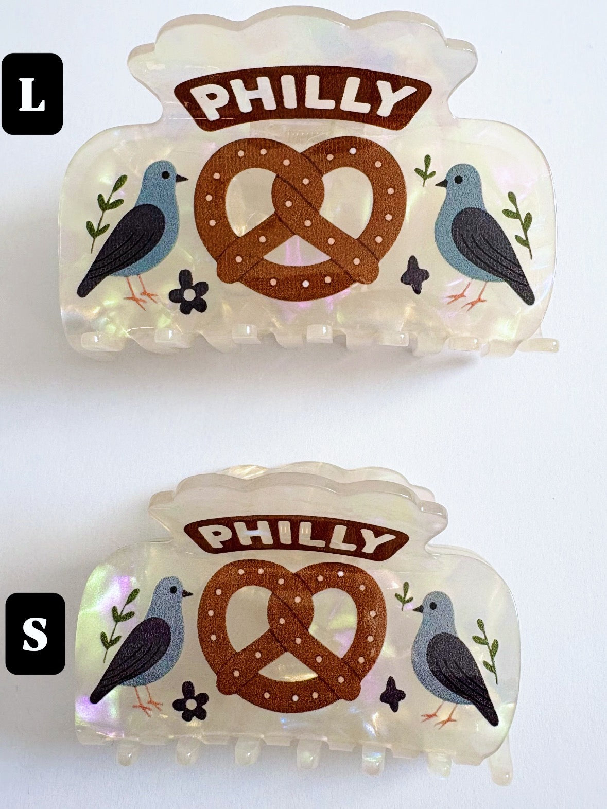 Hair Claw - Pretzel & Pigeons