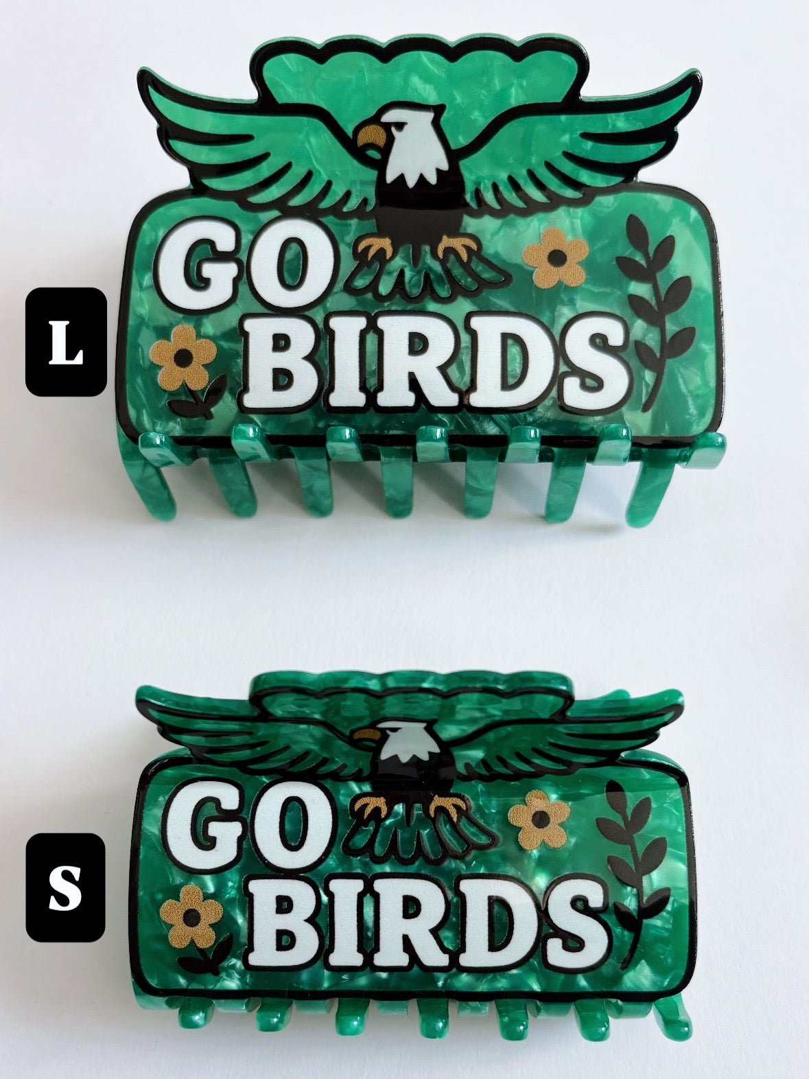 Hair Claw - Go Birds v.2