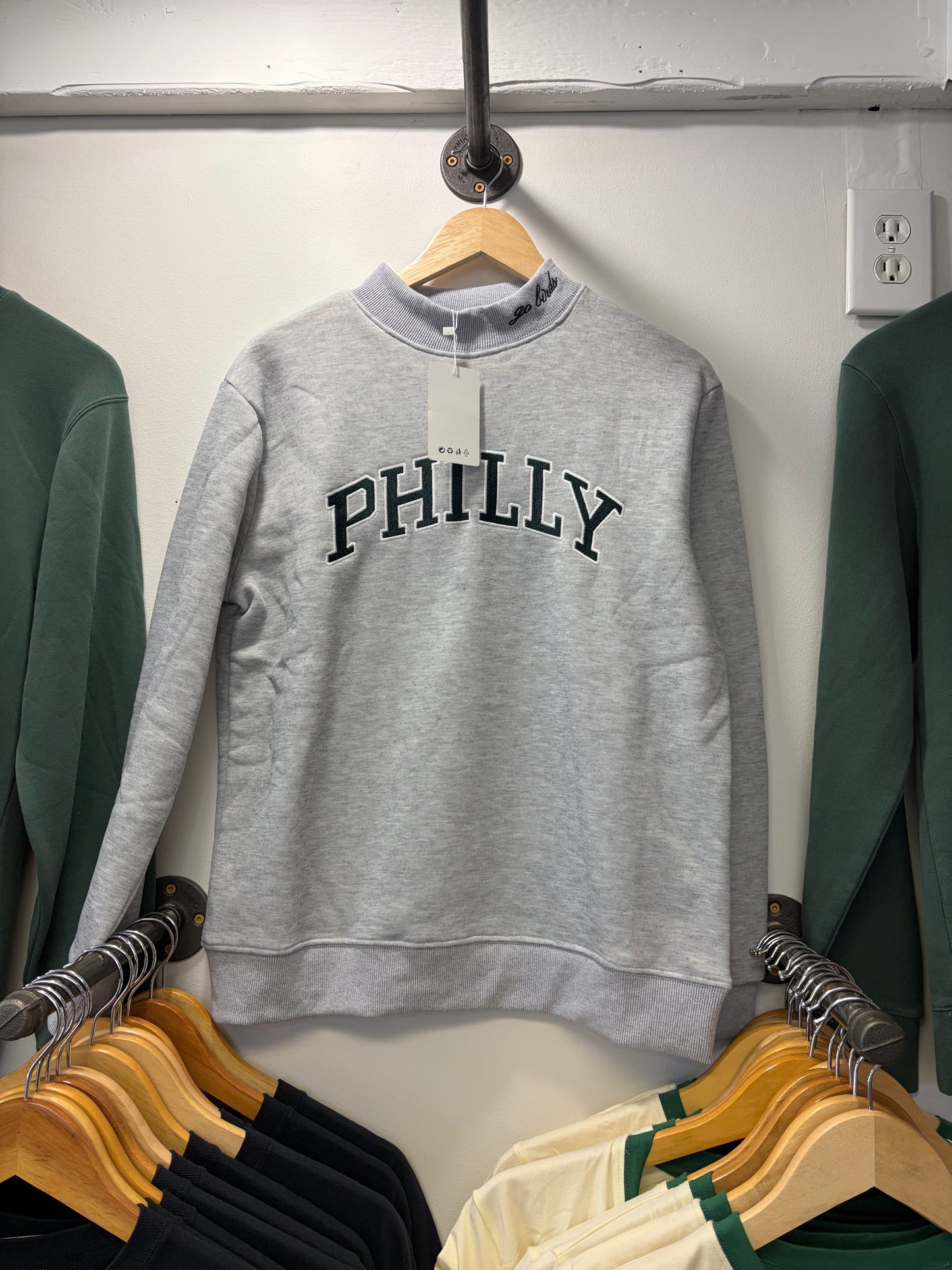 Mock Neck Sweatshirt - Philly