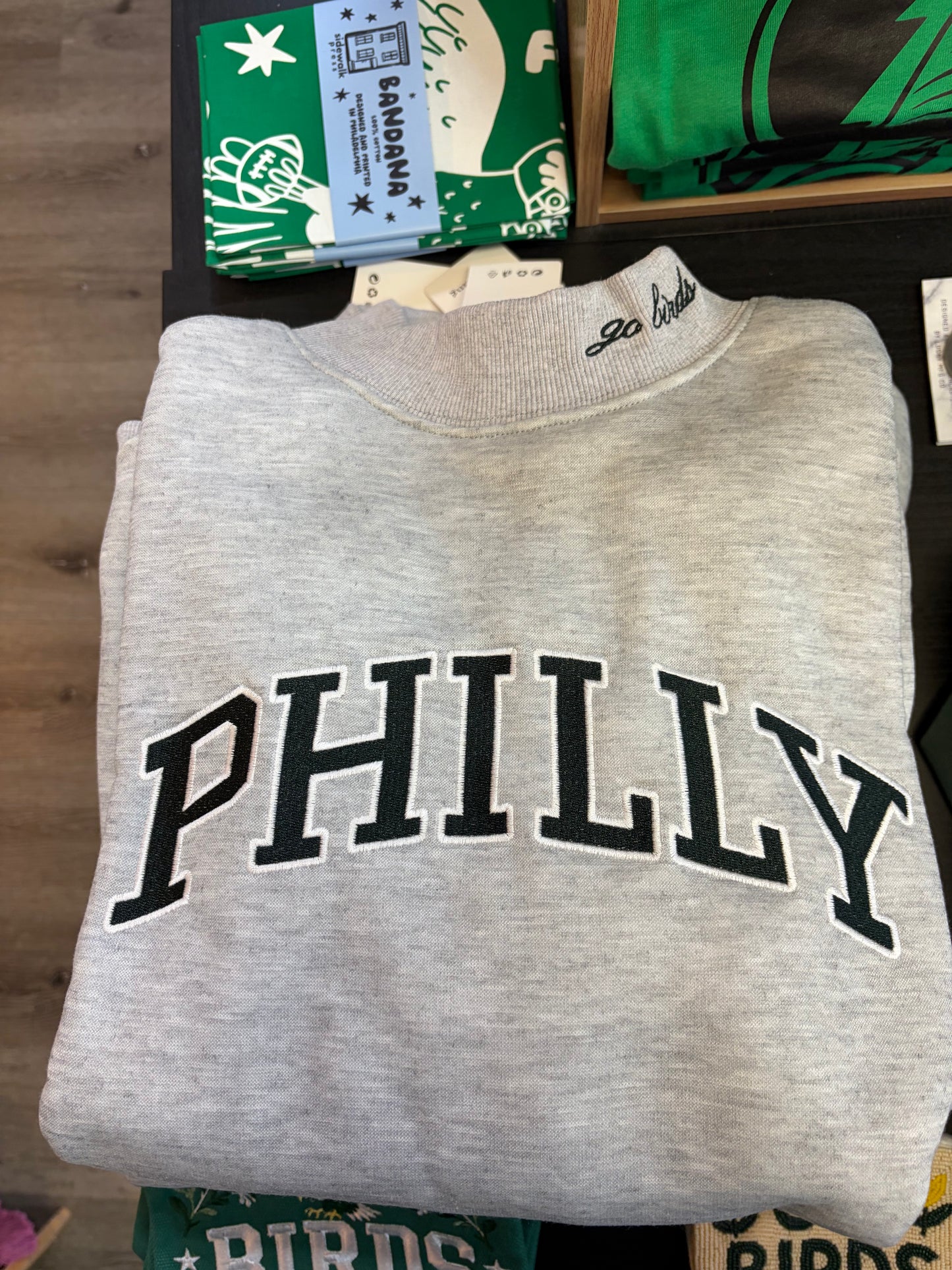 Mock Neck Sweatshirt - Philly