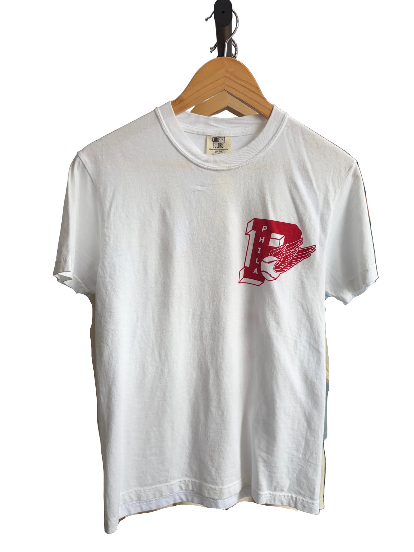 Offseason Apparel - White/Red Philadelphia Baseball T-Shirt