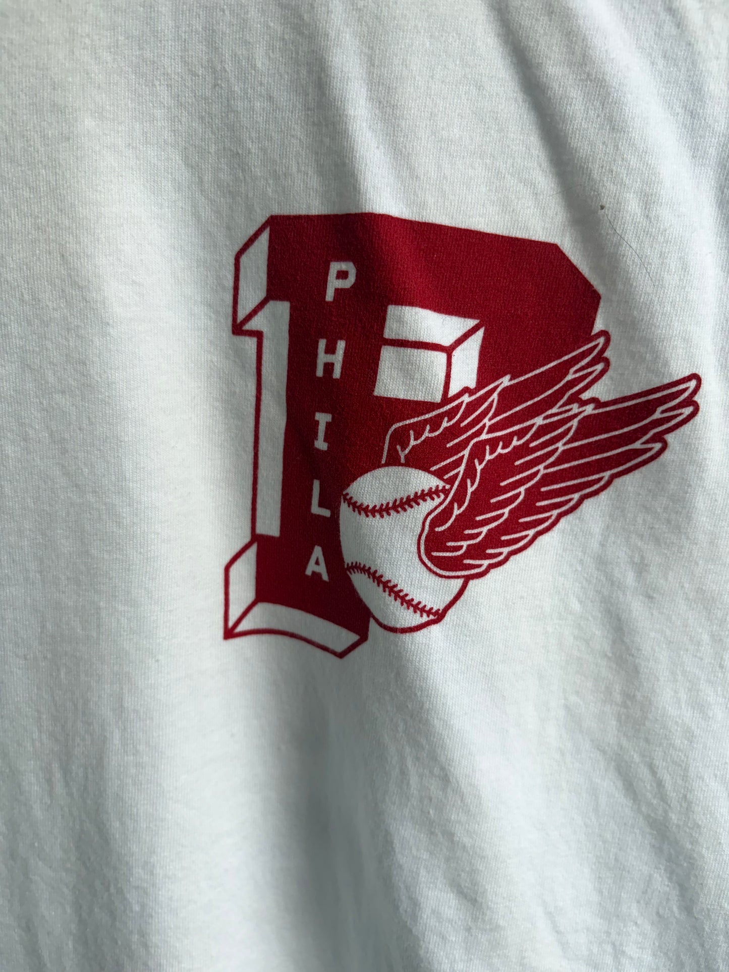 Offseason Apparel - White/Red Philadelphia Baseball T-Shirt