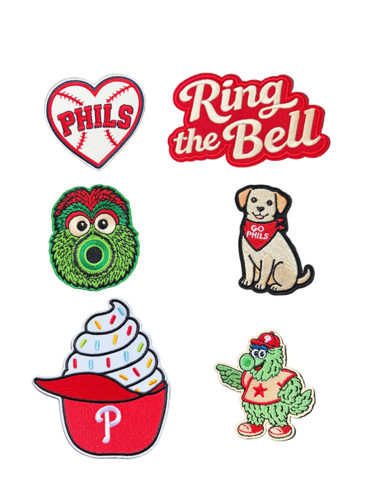 Iron-On Patches - Philadelphia Baseball Team