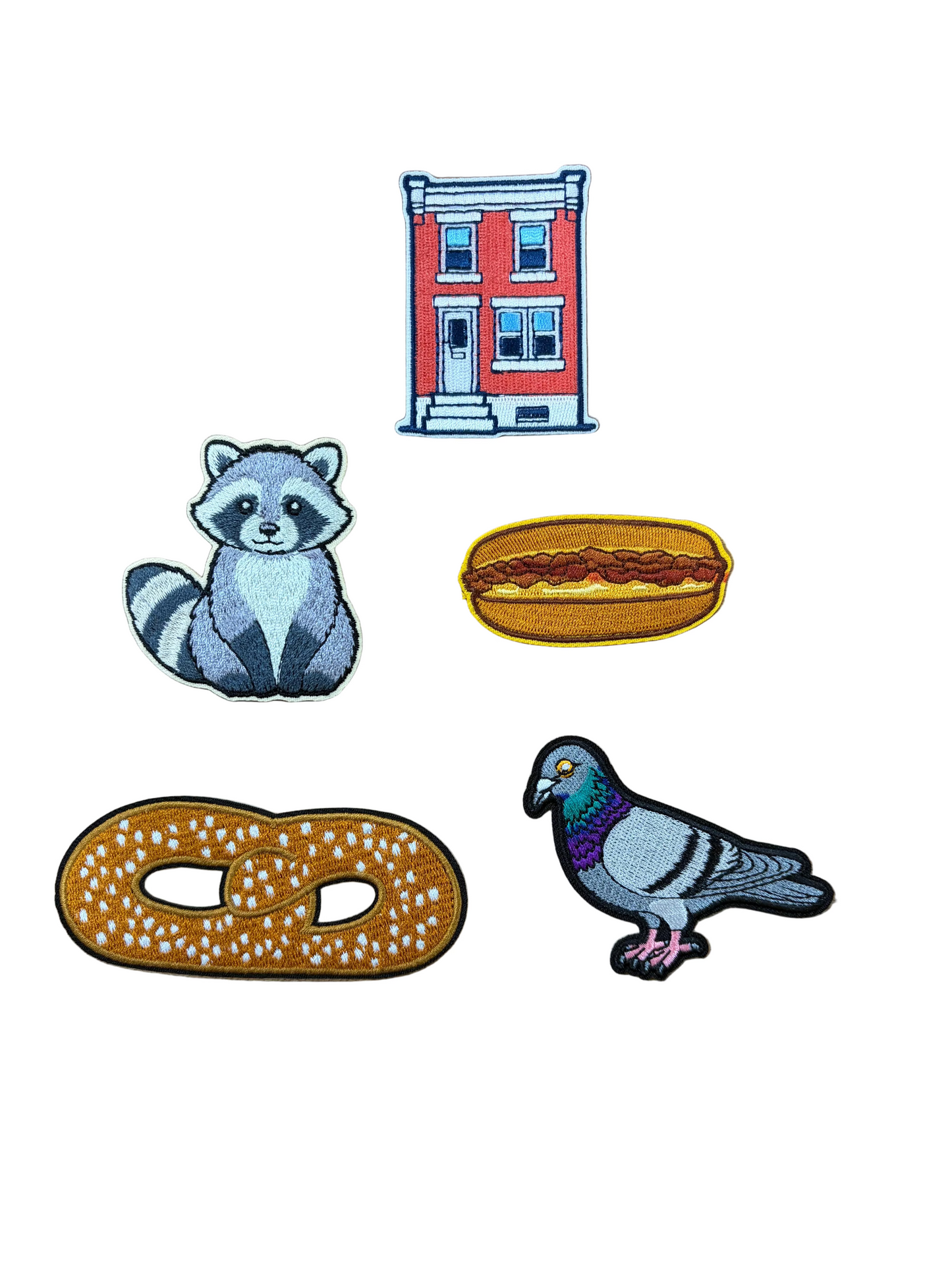 Iron-On Patches - City of Philadelphia Themed