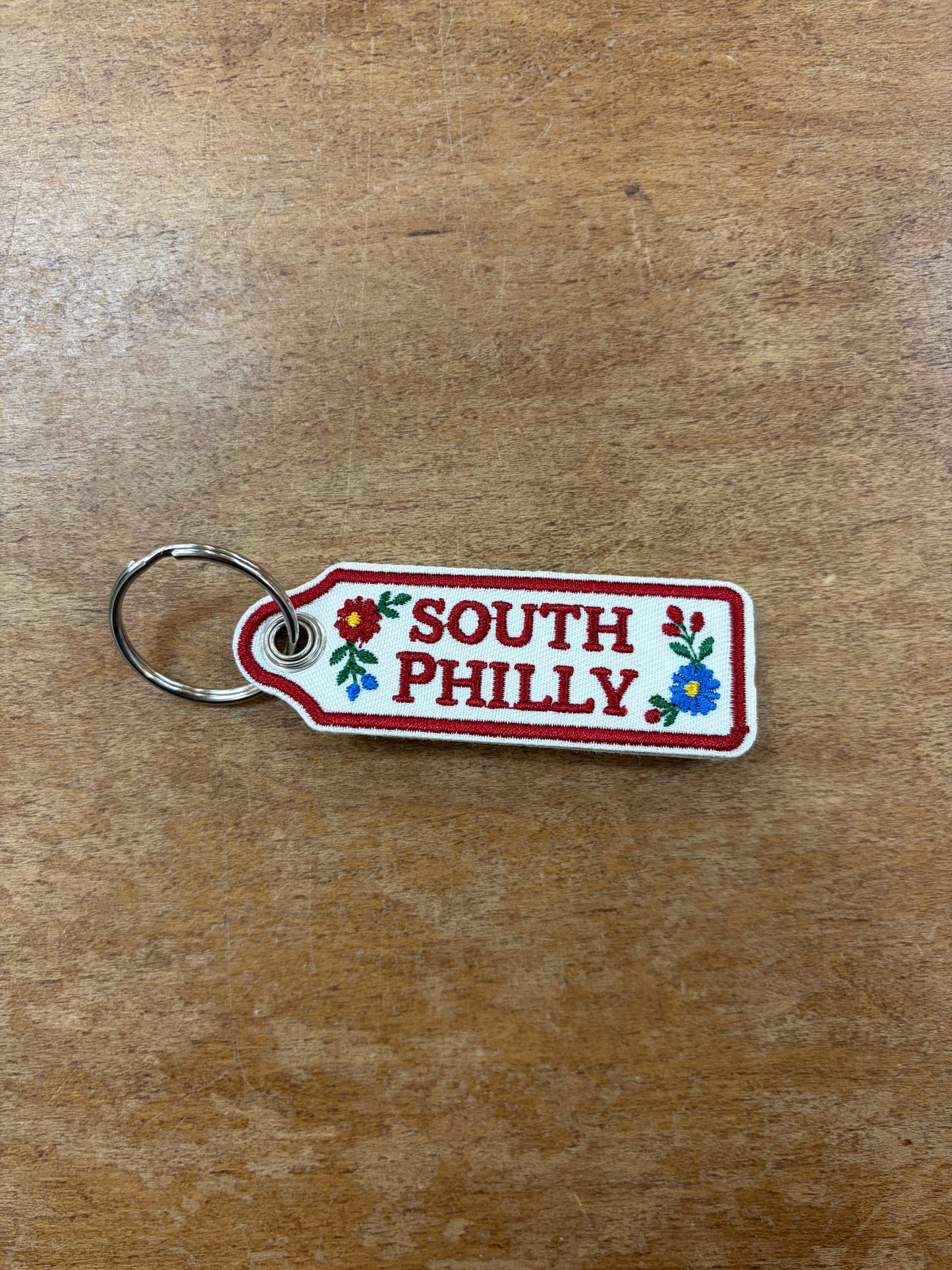 Hey There Philly - Keychain or Bag Charm