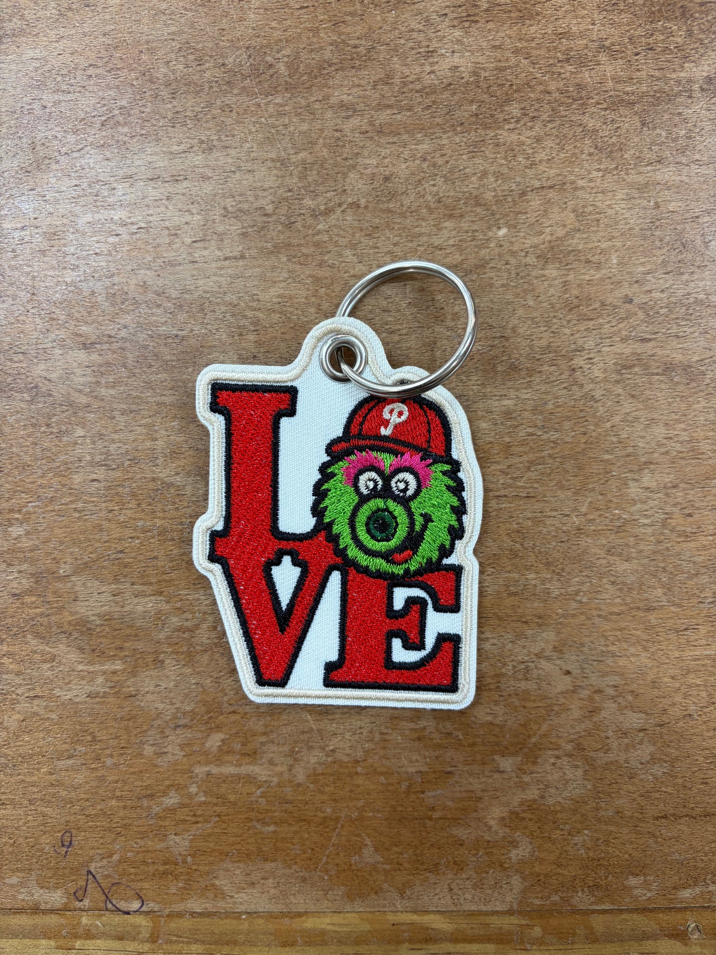 Hey There Philly - Keychain or Bag Charm