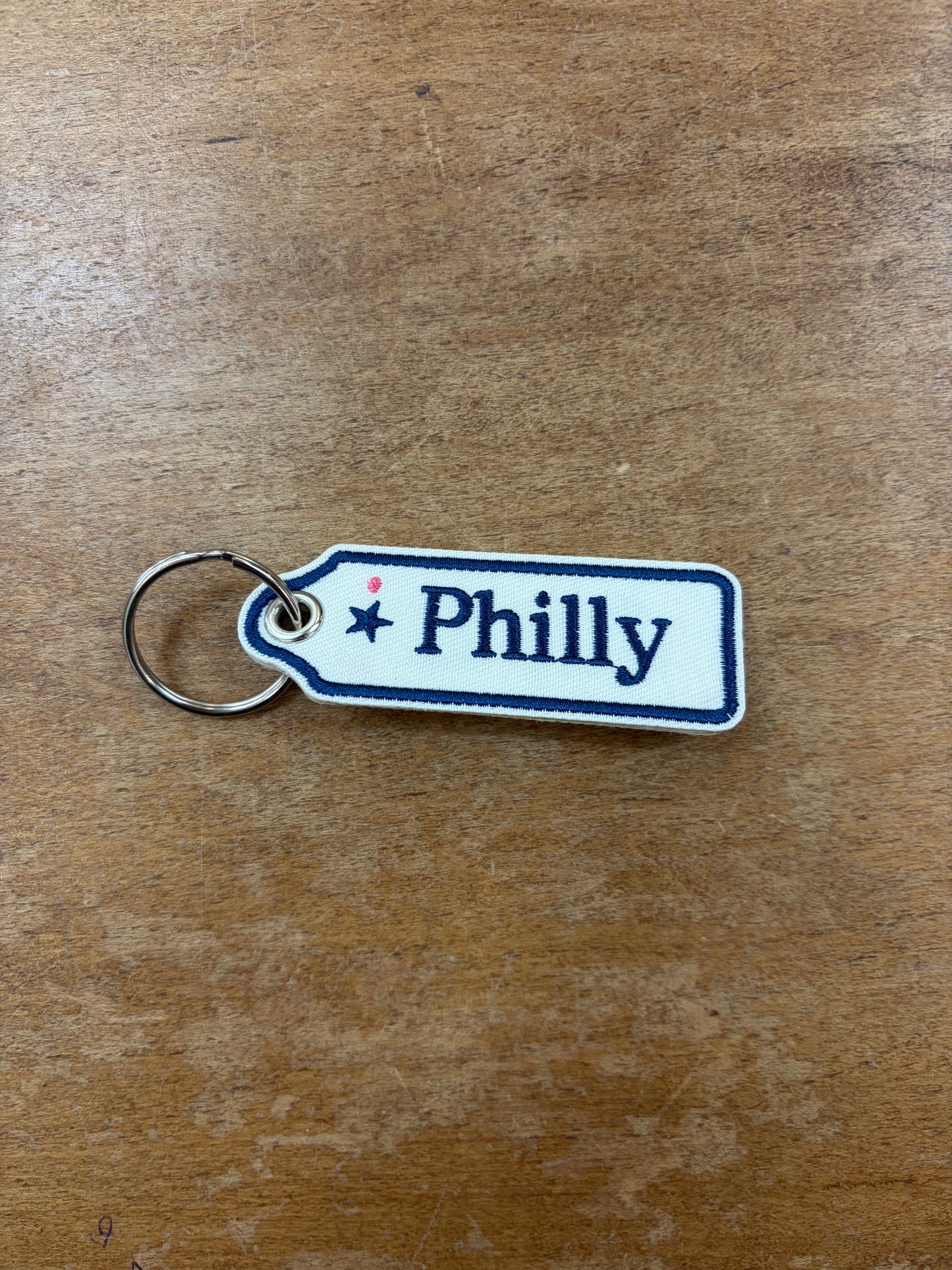 Hey There Philly - Keychain or Bag Charm