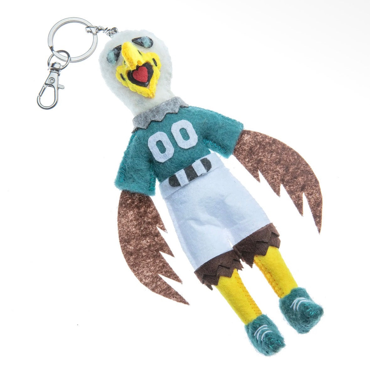 Philadelphia Mascot - Felt Bag Charm