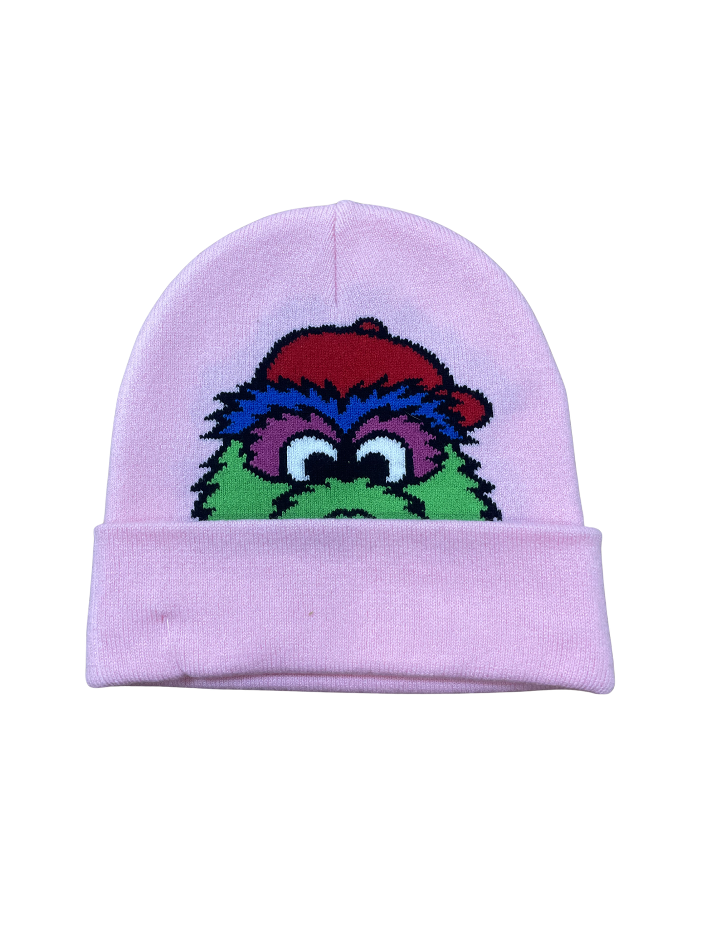 Winter Hat - Crazy Green Mascot
