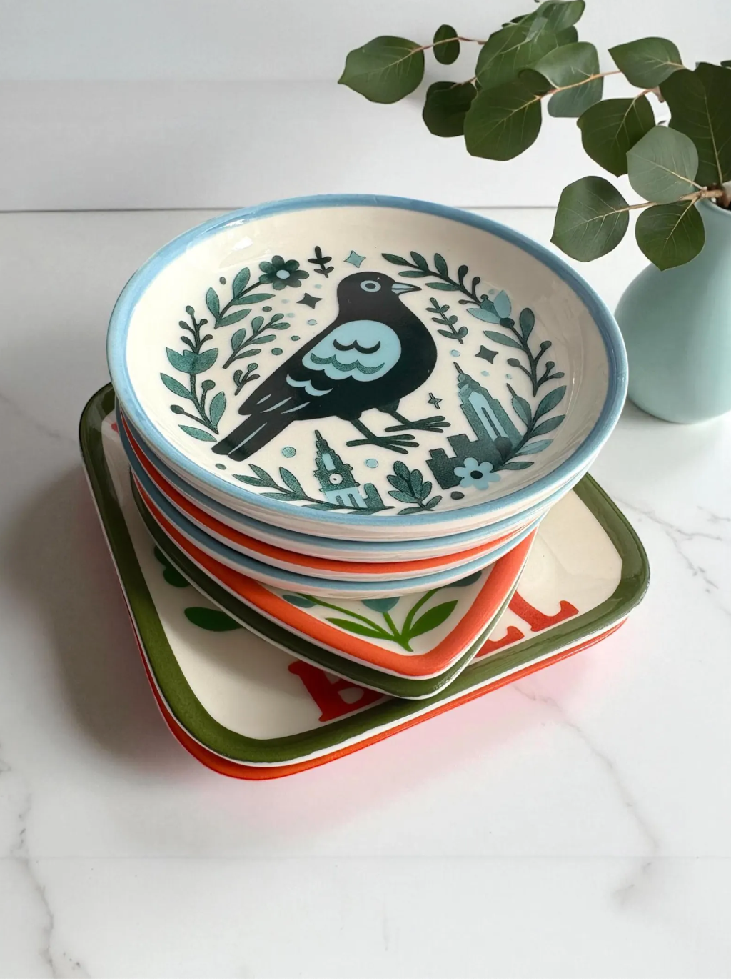 Philadelphia Themed Trinket Dishes